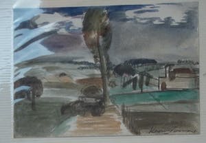 Paul Kromjong - B1671 - 9a, heuvellandschap kopen? Bied vanaf 10!