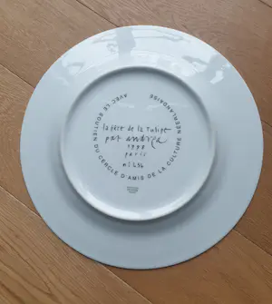 Pat Andrea - Limoges Porseleinen bord "La fête de la Tulipe" diameter 30 cm 1998 Nr. 434 kopen? Bied vanaf 50!