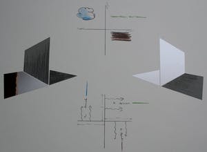 Marinus Boezem - Kleurenlitho met collage - 1984 kopen? Bied vanaf 175!