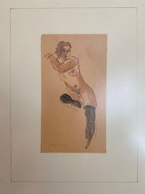 Toon Koster - zittend naaktmodel kopen? Bied vanaf 45!