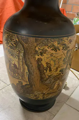 Onbekend - Staanlamp handmade in Italy Florentine kopen? Bied vanaf 70!