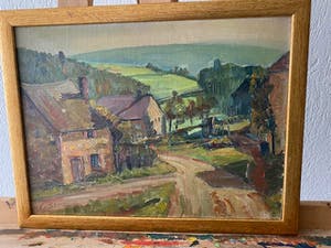 Georges Strale - Ardens landschap kopen? Bied vanaf 45!