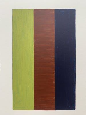 Bert Loerakker - kleurenzeefdruk - zonder titel - 1995 (Zeer kleine oplage) kopen? Bied vanaf 95!