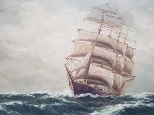 Jan Schaeffer - Driemaster op zee kopen? Bied vanaf 40!