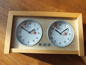 Curiosa - Prachtig en goed werkend schaakklokje in een perfecte staat. kopen? Bied vanaf 1!