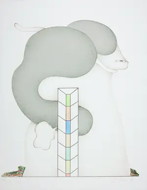 Jörg Remé - Litho, Figuur kaufen? Bieten Sie von 35!