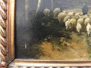 Adriaan Marinus Geijp - Schaapsherder met kudde kopen? Bied vanaf 75!