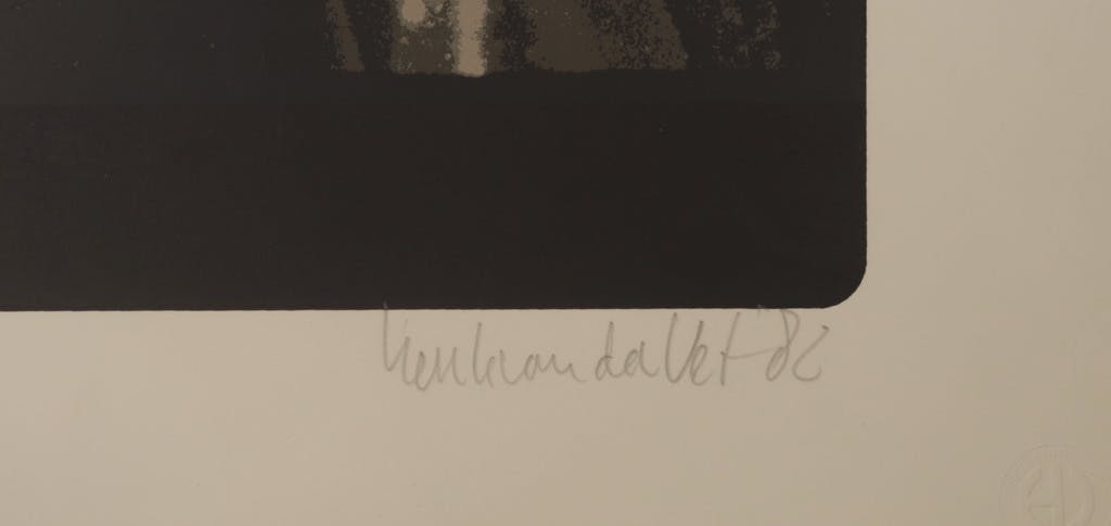 Henk van der Vet - Henk van der Vet: Zeefdruk, Karel Appel kopen? Bied vanaf 35!