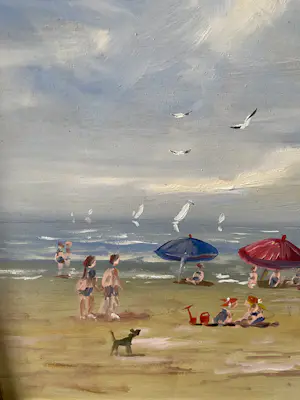 Henk Poeder - Strand gezicht kopen? Bied vanaf 158!