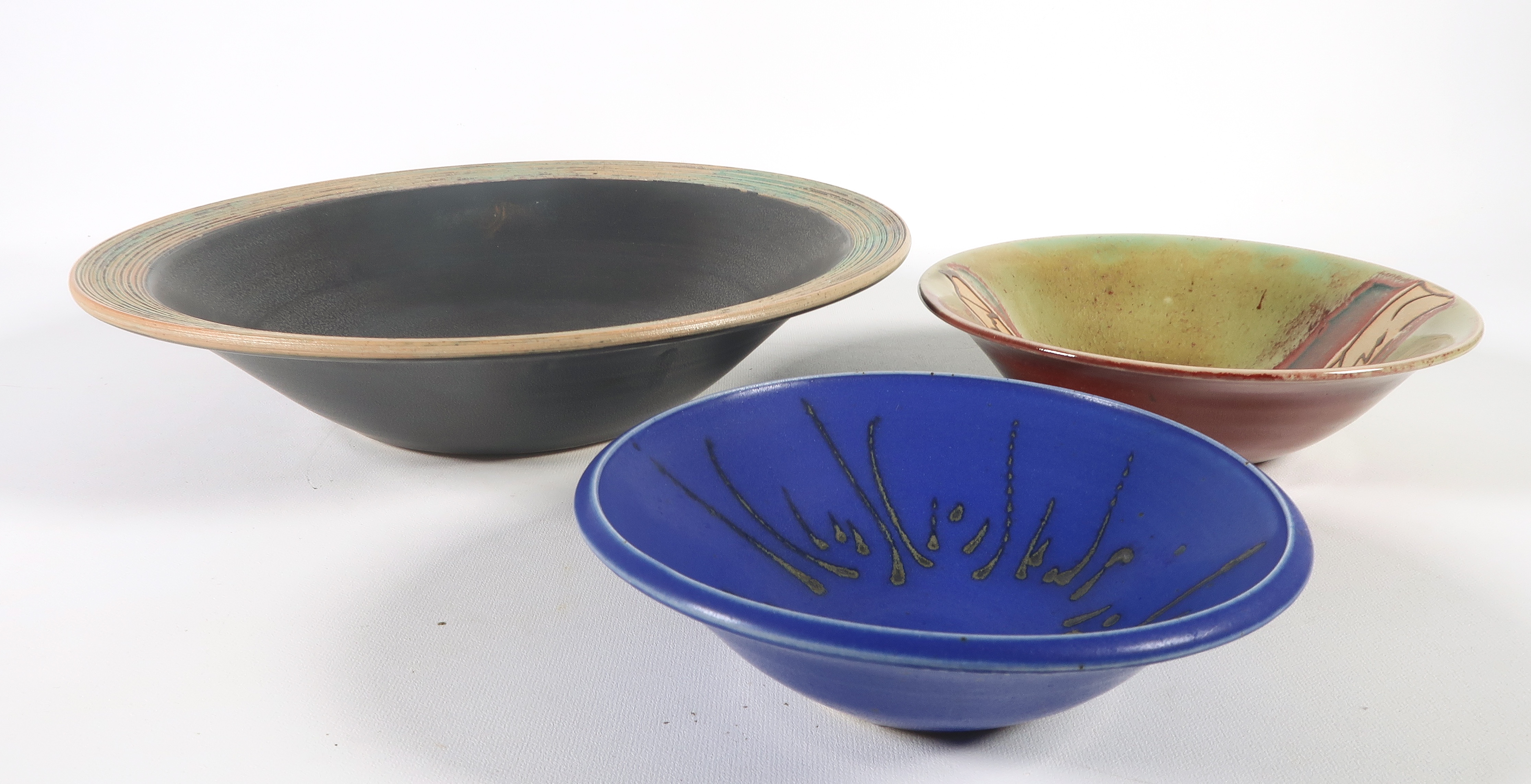 Ed Meissenberg - Lot van 3 keramieken schalen  kopen? Bied vanaf 35!