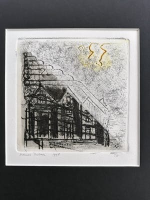 Hannes Postma - Ets (zonder titel) kopen? Bied vanaf 30!
