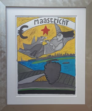 Corneille - Zeefdruk " Maastricht " uit 2001 kopen? Bied vanaf 160!