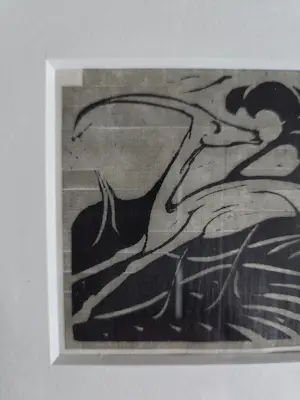 Hildo Krop - Bokje. Houtsnede uit Wendingen. kopen? Bied vanaf 69!