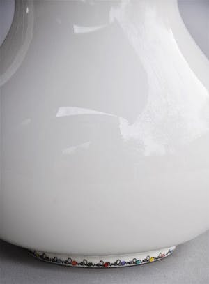 Delphine Boel - Tafelkan 'Love'(+ certificaat +or. verpakking)niet meer in handel verkrijgbaar) kopen? Bied vanaf 50!