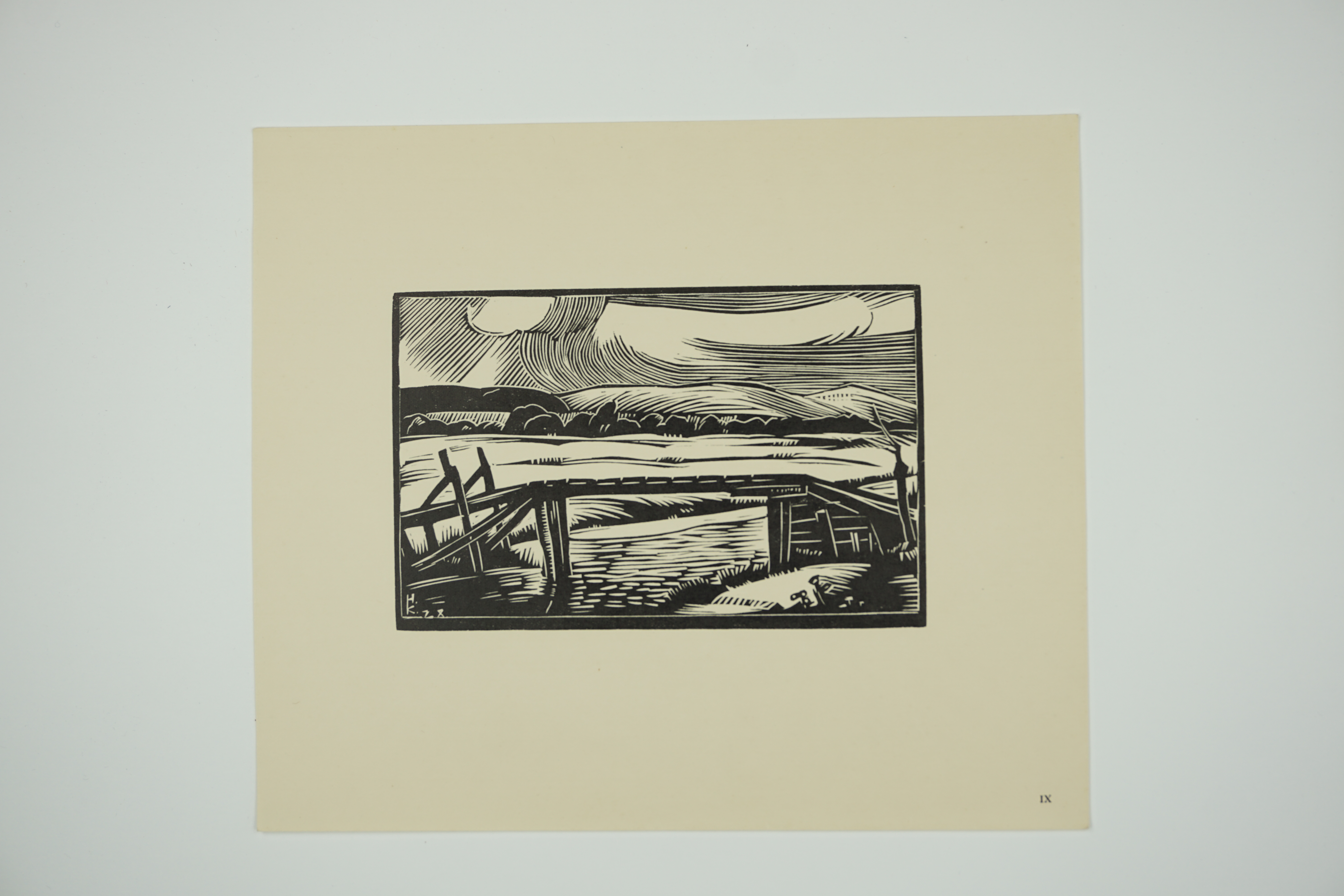 Han Krug - 12 houtsneden - Stille plekjes -1928 kopen? Bied vanaf 60!