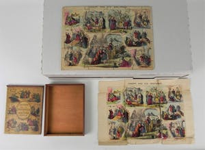 Curiosa - Antieke houten puzzel "Joseph and his Brethren" kopen? Bied vanaf 1!