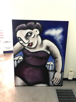 Karen Thomas - 3 Matchende Werken - Acryl op Doek kopen? Bied vanaf 55!