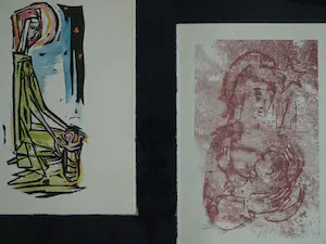 Jozef Bossaert - 63 Grafische werken in map , Thema: Kerst & Nieuwjaar kopen? Bied vanaf 1!