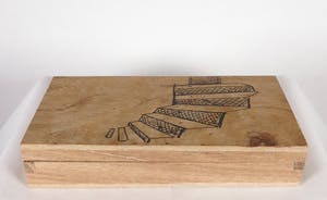 Rene Daniels - Gesigneerde multiple + zeefdruk uitgegeven door Galerie Bébert - De kelder de zolder kopen? Bied vanaf 750!