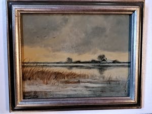 Gerard Krol - Hollands Polderlandschap kopen? Bied vanaf 65!