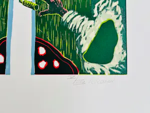 Roger Raveel - Voor de poort, 1988 kopen? Bied vanaf 1595!