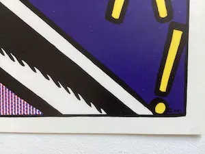 Roy Lichtenstein - As I opened fire - triptiek SM A’dam kopen? Bied vanaf 150!