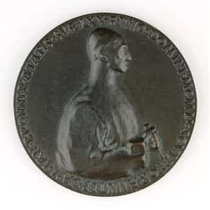 Piet Esser - Bronzen penning: Prof. Jan Bronner, 1952 verkocht voor € 85!