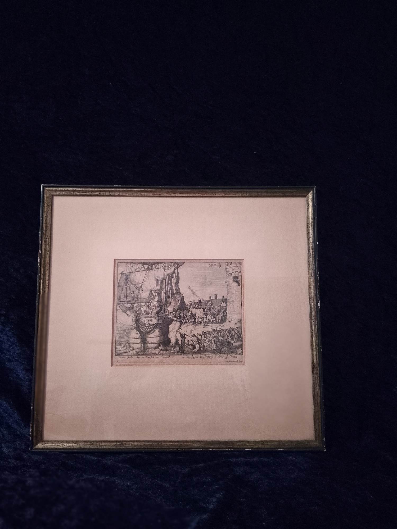AcheterAdriaen Schoonebeek - König Jacobus birgt van Waterford na Vranckryck? Enchérissez de 500!