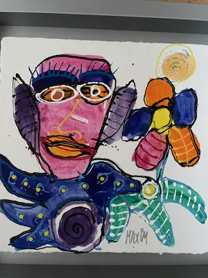 Ad van Hassel - Lippe Maxim 3 kunstwerken kopen? Bied vanaf 50!