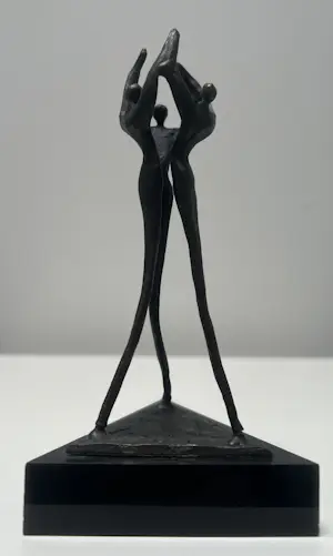 Corry Ammerlaan - handgesigneerde sculptuur | 'Met z'n drieën' kaufen? Bieten Sie von 20!