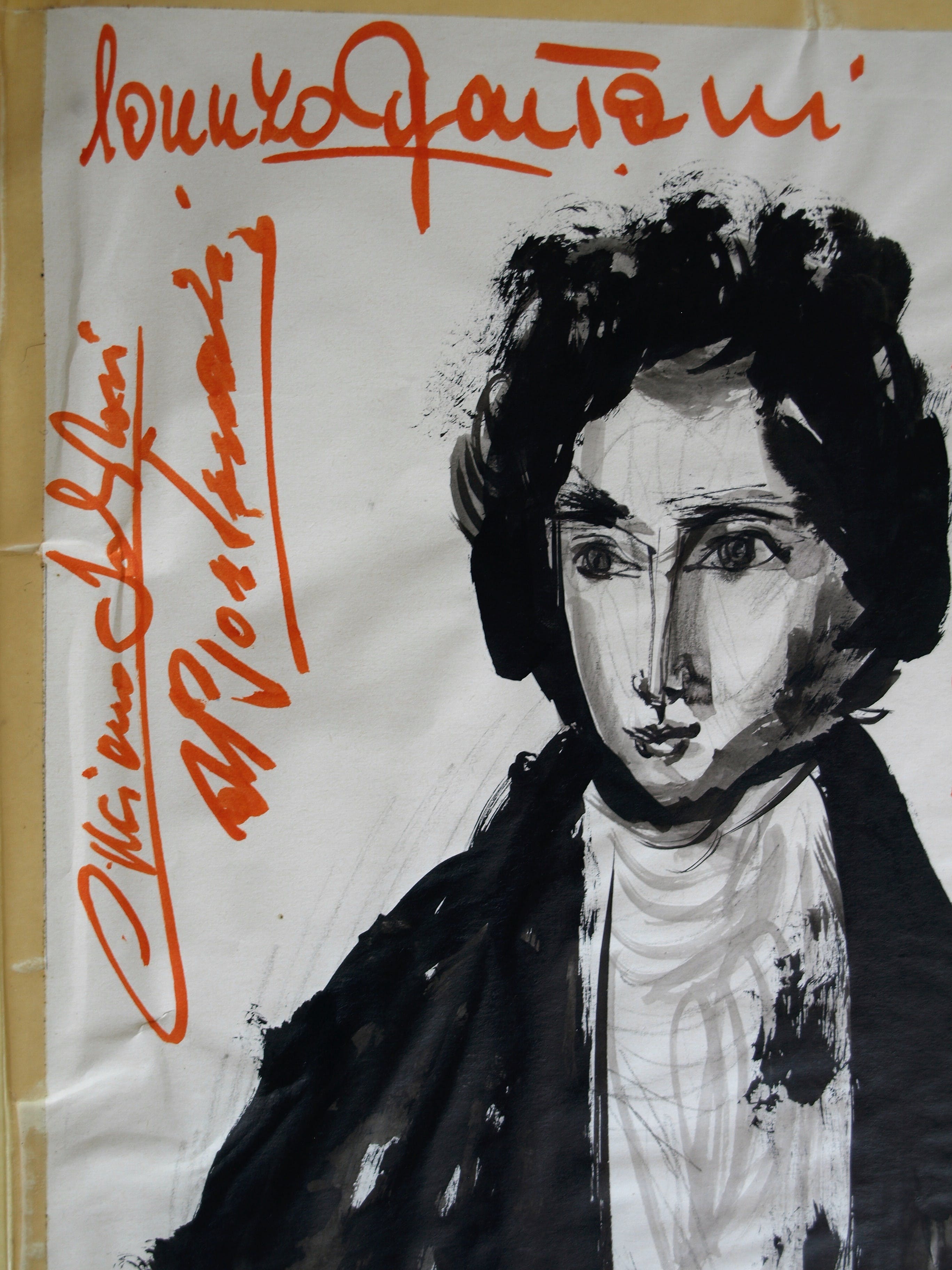 Robert Nix - Tekening + 11 handtekeningen van o.a Opera-diva Anna Moffo – I Puritani, 1962  kopen? Bied vanaf 75!