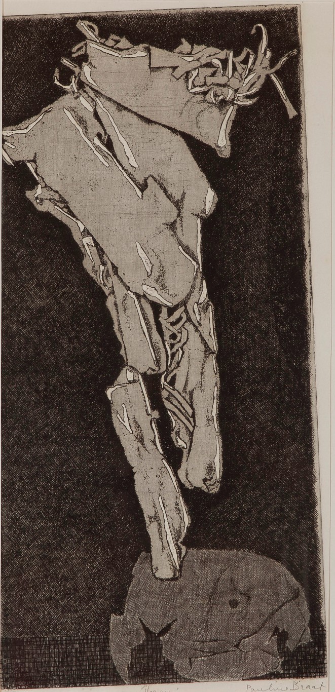 Pauline Braat - Vorm 2 - Ets op papier - gesigneerd r.o. - oplage niet zichtbaar - BKR Den Haag kopen? Bied vanaf 10!