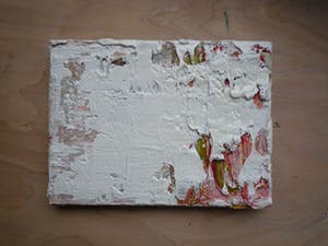 Irene van den Bos - White Abstract kopen? Bied vanaf 50!