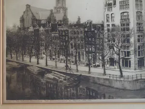 Dirk Harting - Ets , Hollandsche Levensverzekerings Bank Amsterdam – 1914 kopen? Bied vanaf 1!