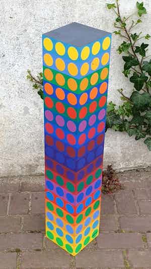 Victor Vasarely - C4303 - MC 8 verkocht voor € 2175!