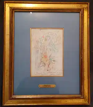 James Ensor - Lithographie ingekaderd vendu pour 950€ !