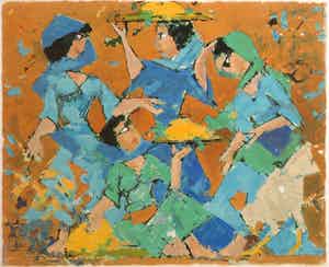 Aryeh Lubin - Vier vrouwen vieren het leven verkocht voor € 1!