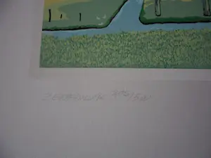 Marcus van Hoorn - Zeefdruk, Titel, "Hollandse Pyramide". kopen? Bied vanaf 35!