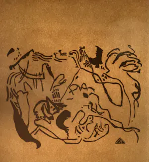 Wassily Kandinsky - "Het Laatste Oordeel" - Originele houtsnede, 1911. kopen? Bied vanaf 65!