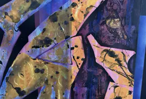 Jan te Wierik - Abstracte compositie kopen? Bied vanaf 395!