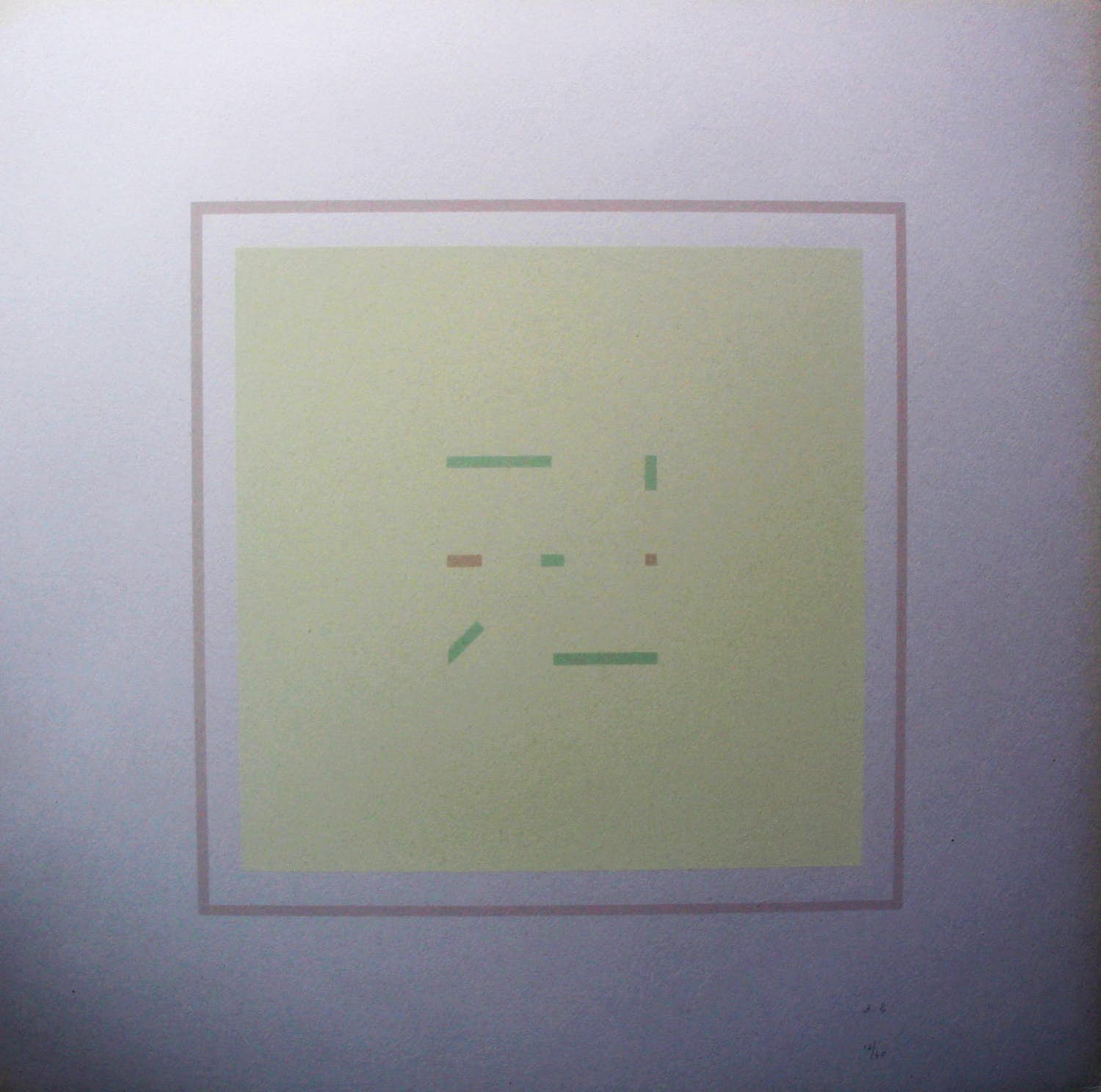 Antonio Calderara - Zeefdruk: Tempo, Spazio, Luce - 1975 kopen? Bied vanaf 80!