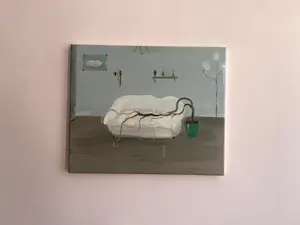 Bonell Jose - Lassitude (2021) – Olie en spuitverf op doek – Origineel kopen? Bied vanaf 350!