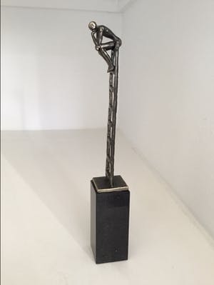 Corry Ammerlaan - Sculptuur “ De denkende mens “ kopen? Bied vanaf 75!