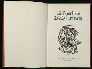 Asger Jorn - en Jørgen Nash, Boek met litho's, tekening en gedichten, Salvi Dylvo kopen? Bied vanaf 1!