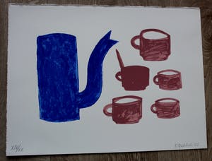 Klaas Gubbels - Zeefdruk - 2005 kopen? Bied vanaf 295!