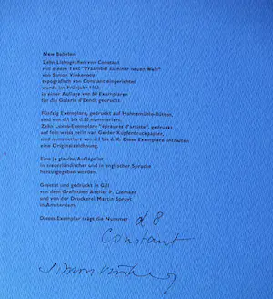 Constant - litho: New Babylon - 1963 kopen? Bied vanaf 399!