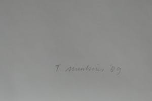 Truus Nienhuis - Jan Schoonhoven naast een van kunstwerken kopen? Bied vanaf 100!