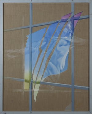 Will Landman - Gemengde techniek op doek, Zonder titel - Ingelijst kopen? Bied vanaf 10!