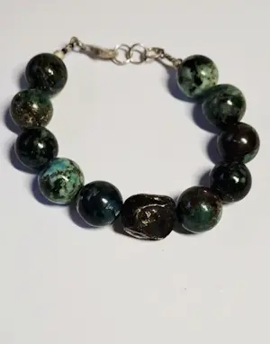Nieuwe Armband van natuurlijke turquoise kopen? Bied vanaf 65!