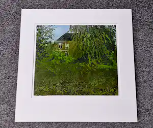 Dianne Bakker - Grote "reductie" Houtsnede "verscholen" zeer kleine oplage (10) - gesigneerd verkauft für € 185!